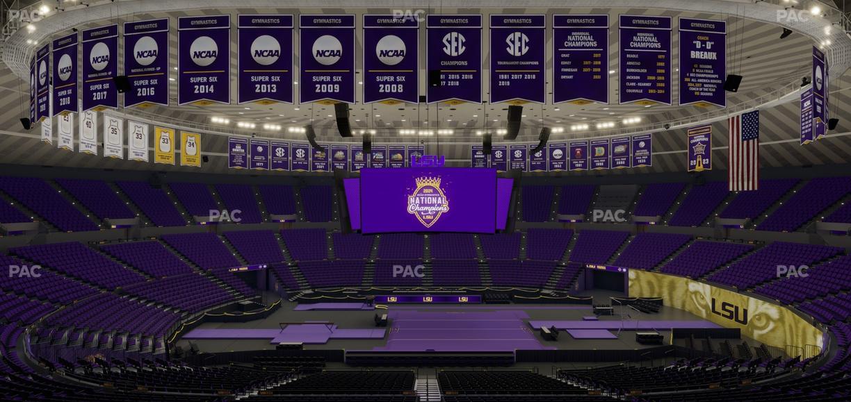 Pete Maravich Assembly Center - Section 306 Seat View