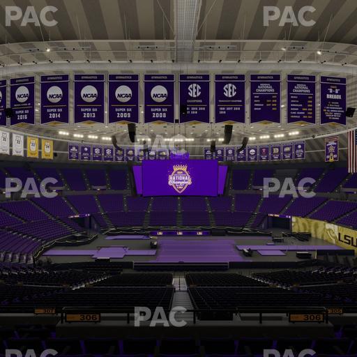 Pete Maravich Assembly Center - Section 306 Seat View