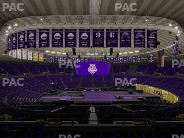 Pete Maravich Assembly Center - Section 306 Seat View