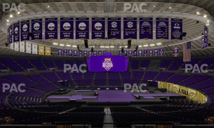 Pete Maravich Assembly Center - Section 306 Seat View