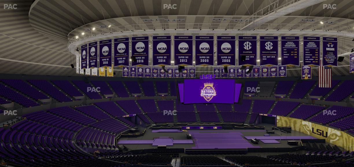 Pete Maravich Assembly Center - Section 307 Seat View