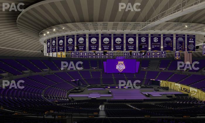 Pete Maravich Assembly Center - Section 307 Seat View
