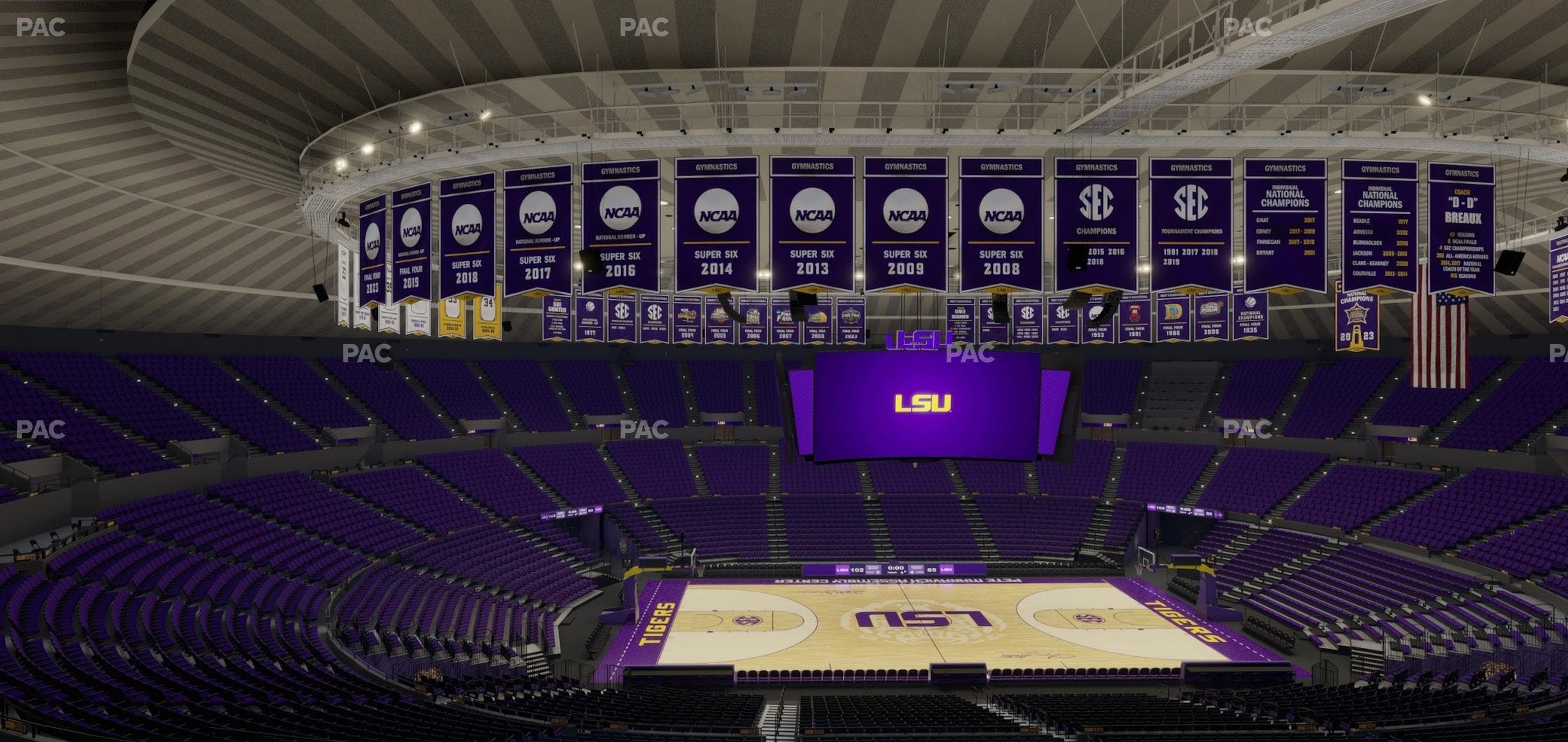 Pete Maravich Assembly Center - Section 307 Seat View
