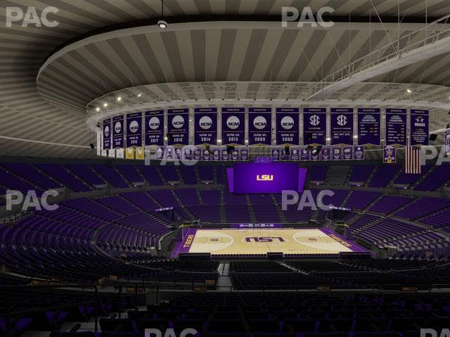 Pete Maravich Assembly Center - Section 307 Seat View Pete Maravich Assembly Center - Section 307 Seat View