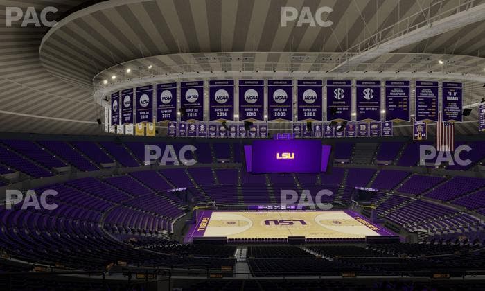 Pete Maravich Assembly Center - Section 307 Seat View