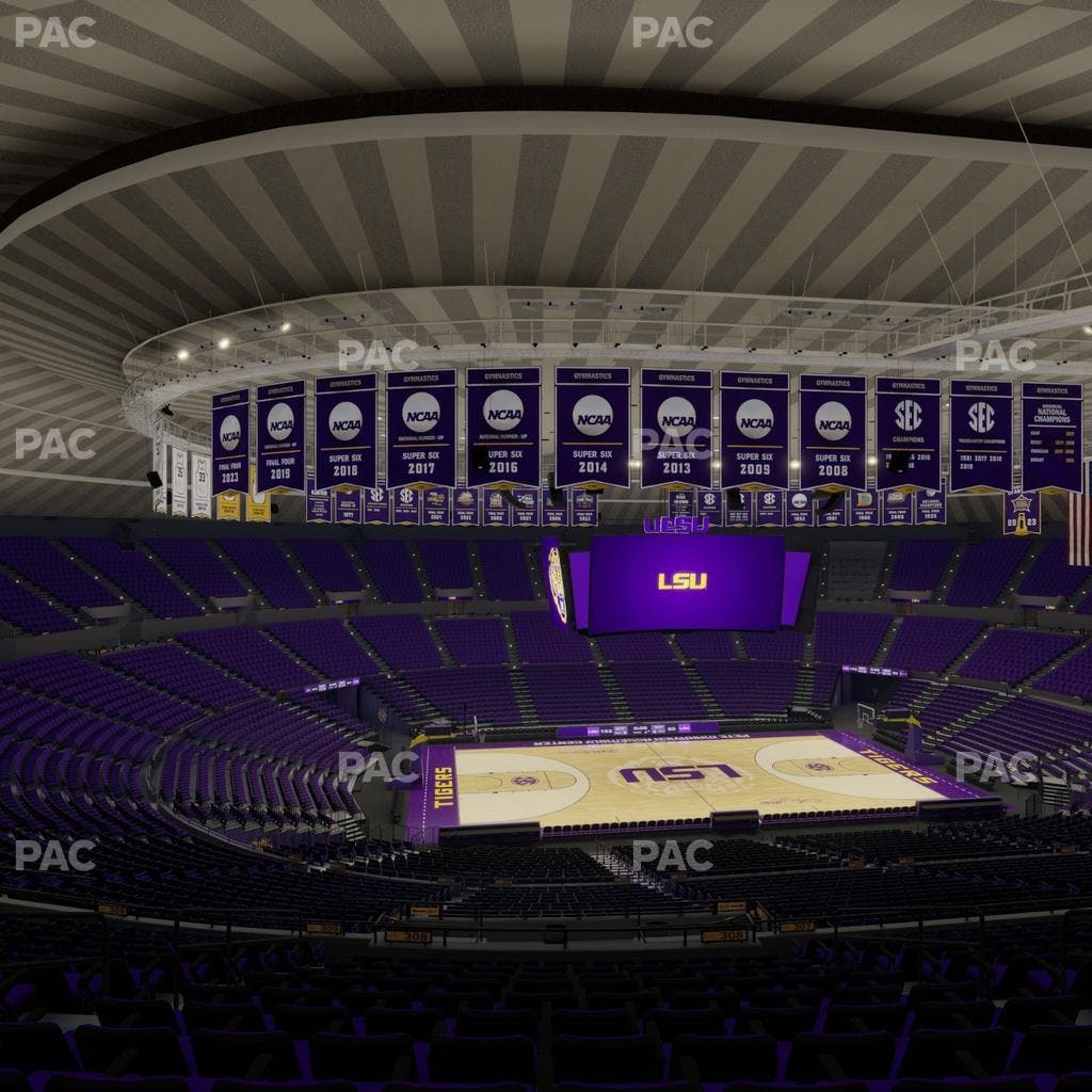Pete Maravich Assembly Center - Section 308 Seat View