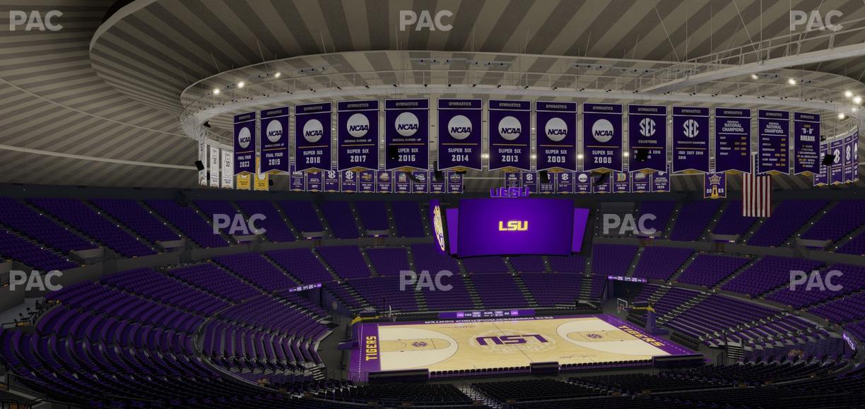 Pete Maravich Assembly Center - Section 308 Seat View
