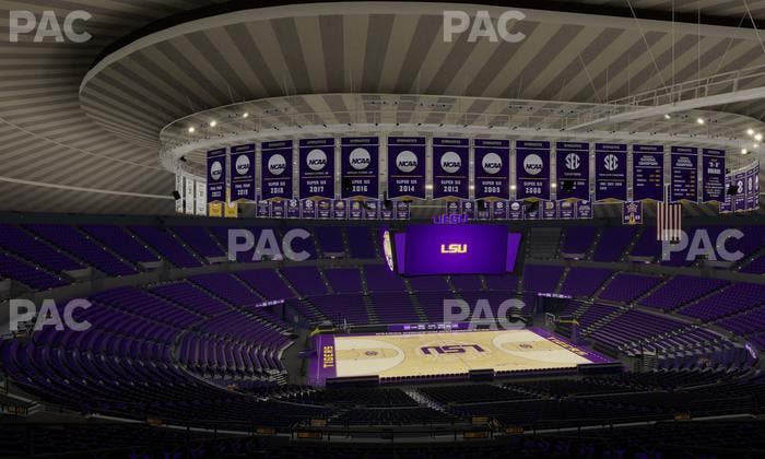 Pete Maravich Assembly Center - Section 308 Seat View