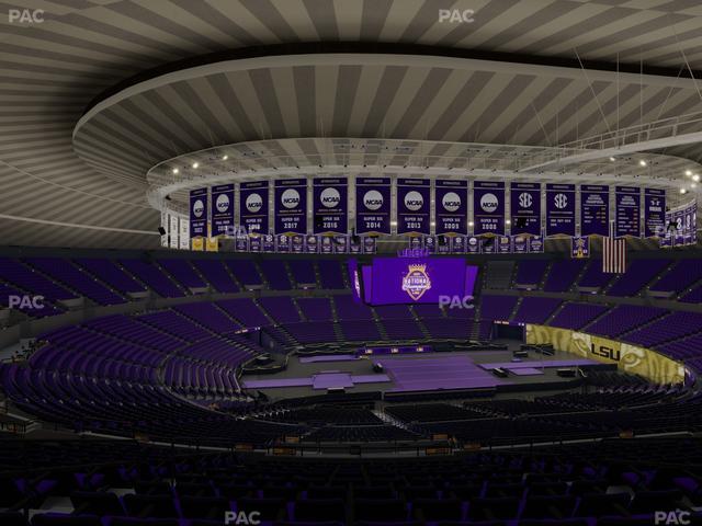 Pete Maravich Assembly Center - Section 308 Seat View