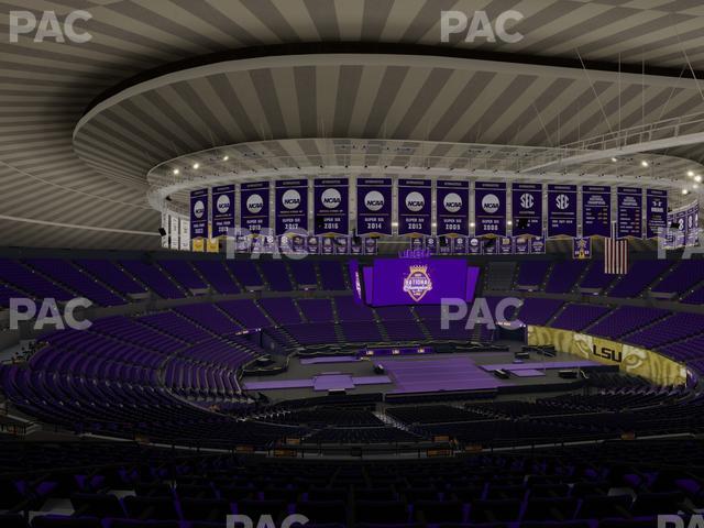 Pete Maravich Assembly Center - Section 308 Seat View