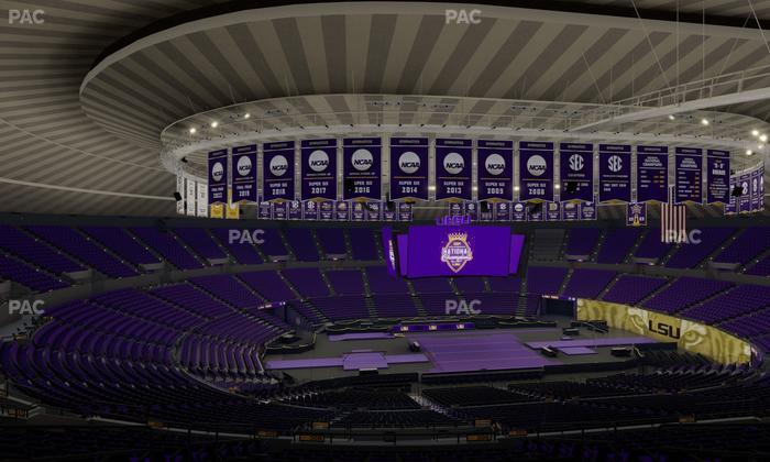 Pete Maravich Assembly Center - Section 308 Seat View