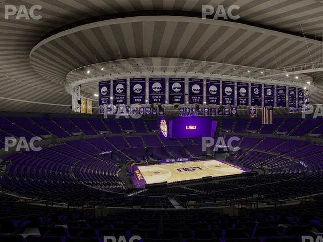 Pete Maravich Assembly Center - Section 309 Seat View Pete Maravich Assembly Center - Section 309 Seat View