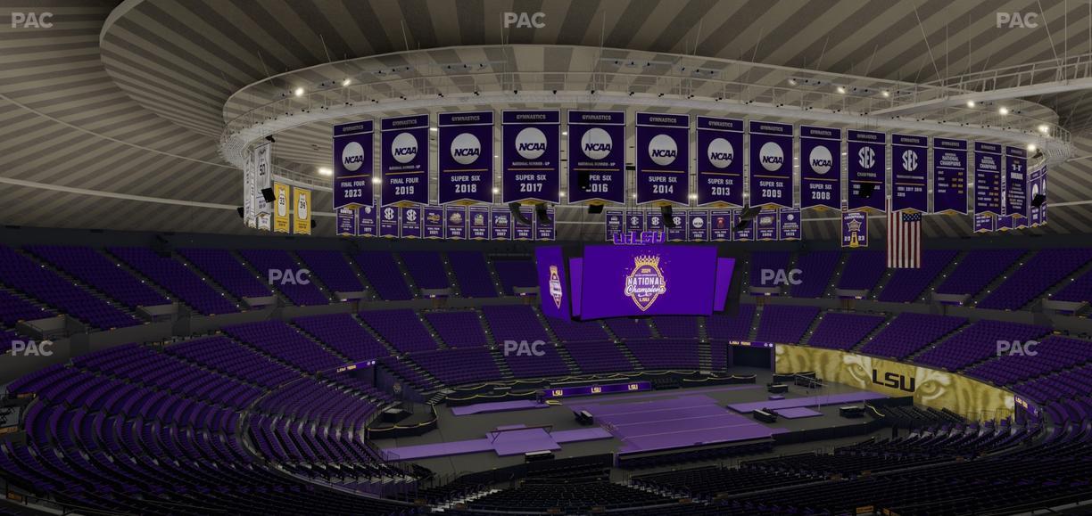 Pete Maravich Assembly Center - Section 309 Seat View