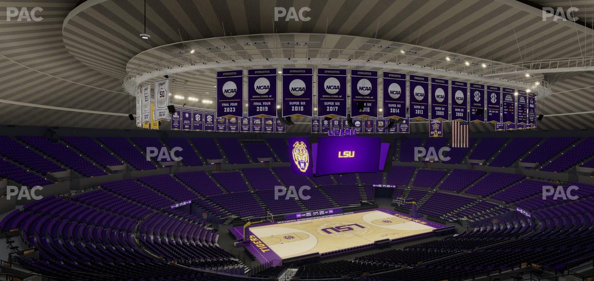 Pete Maravich Assembly Center - Section 310 Seat View