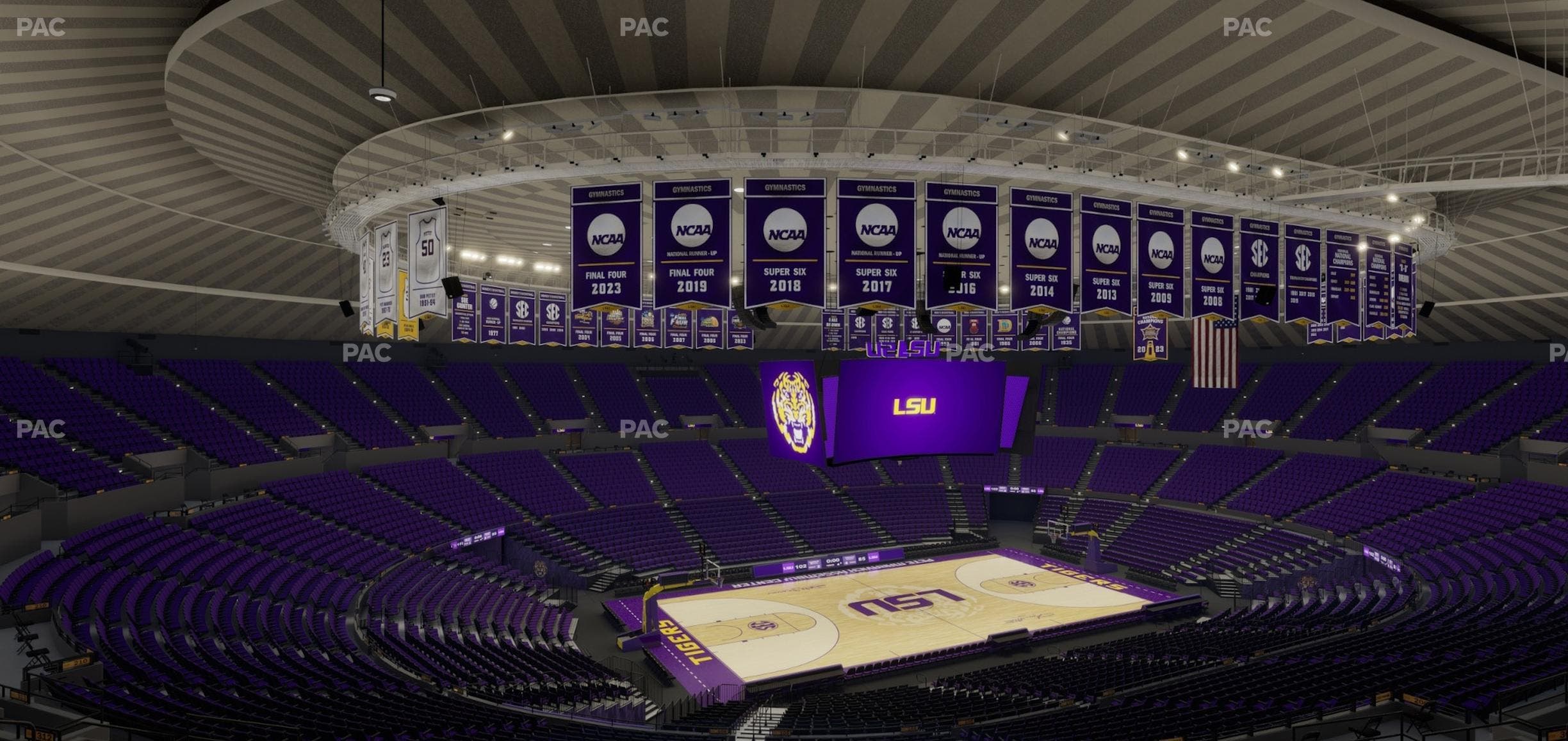 Pete Maravich Assembly Center - Section 310 Seat View