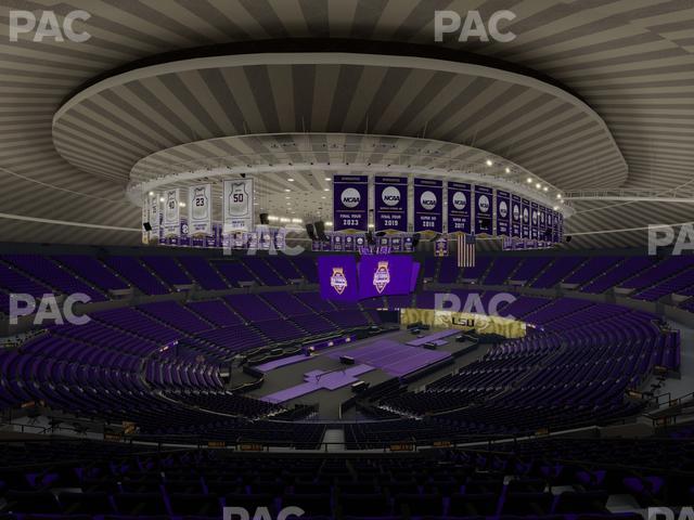 Pete Maravich Assembly Center - Section 312 Seat View