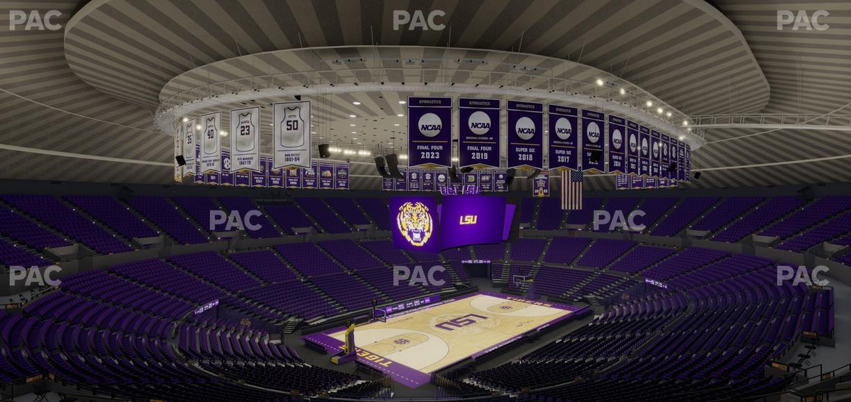 Pete Maravich Assembly Center - Section 312 Seat View