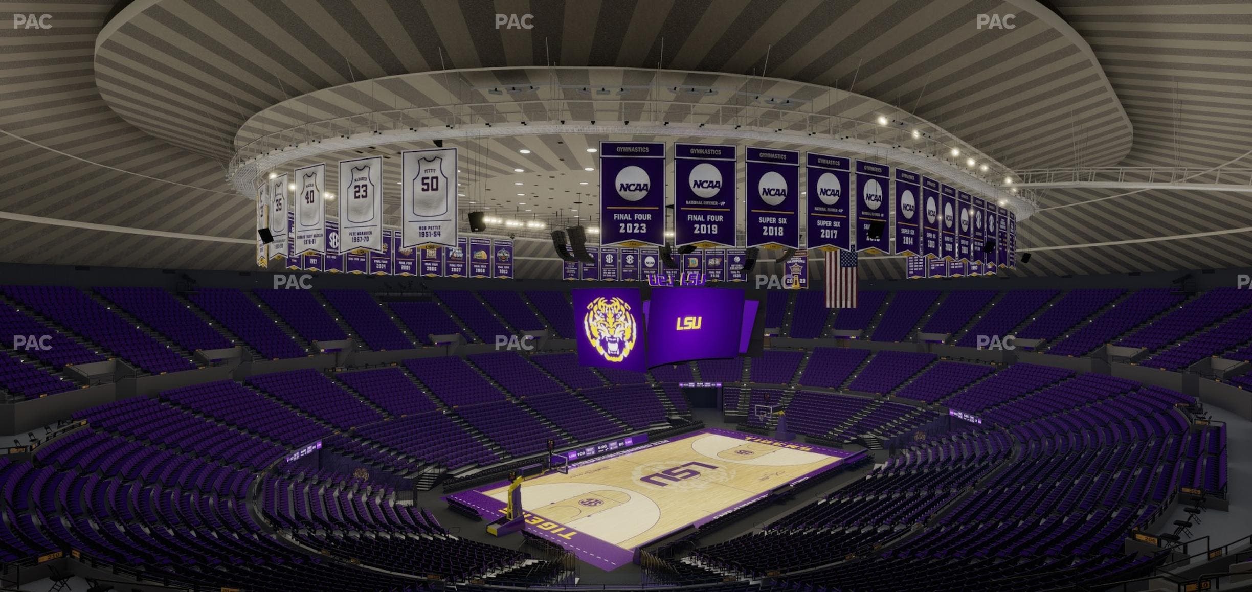 Pete Maravich Assembly Center - Section 312 Seat View