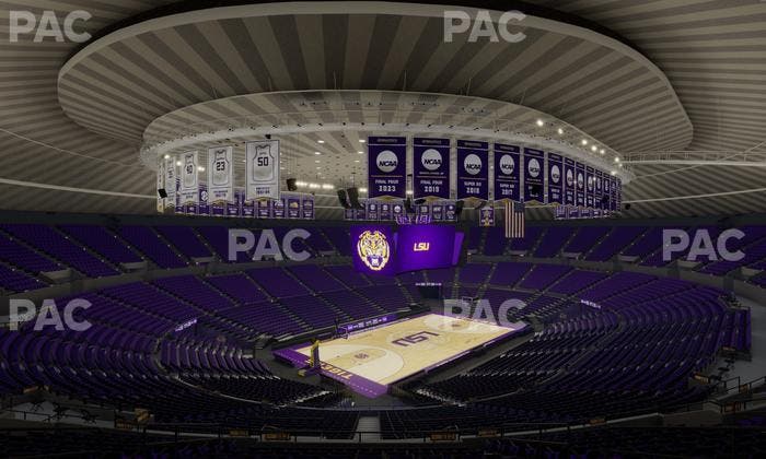 Pete Maravich Assembly Center - Section 312 Seat View