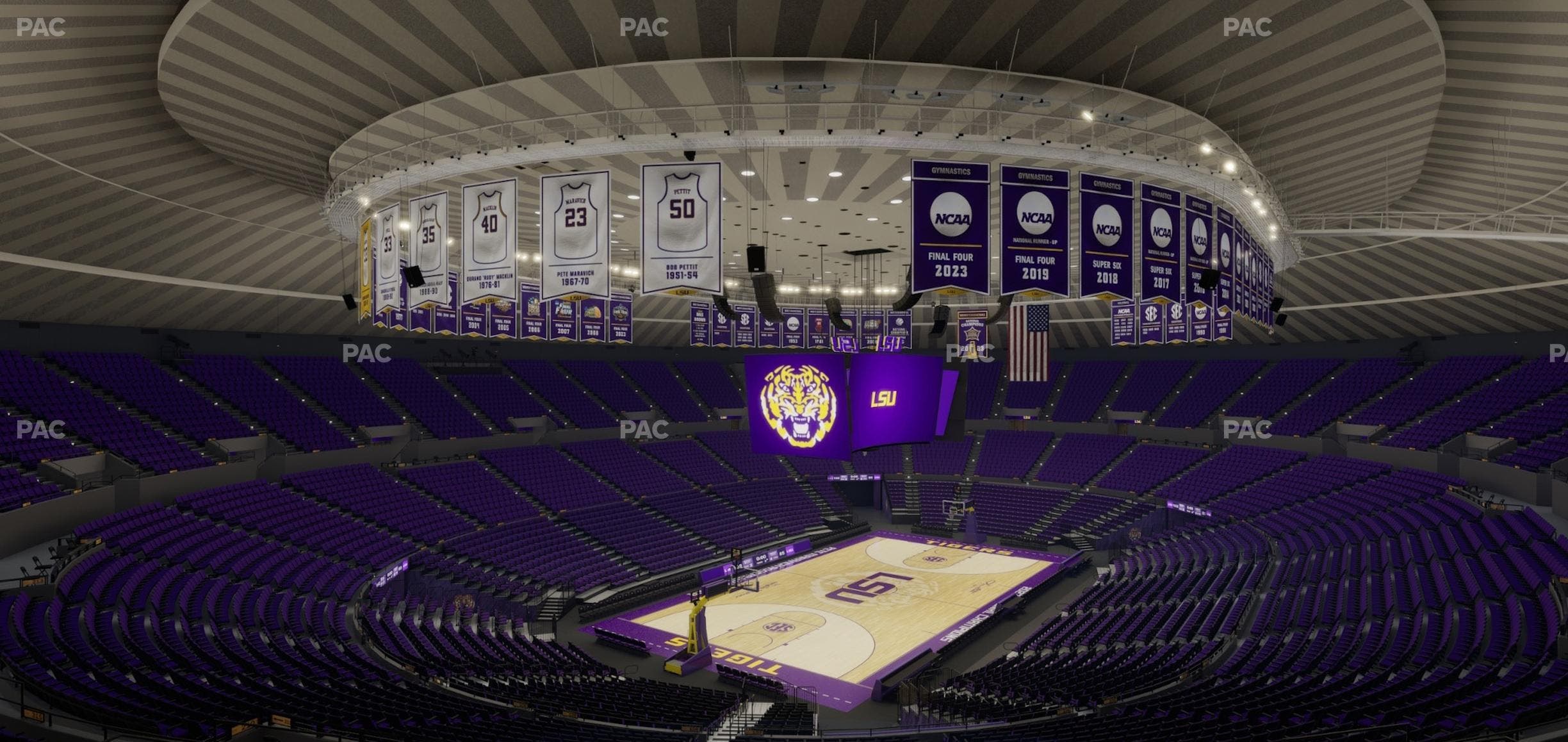 Pete Maravich Assembly Center - Section 313 Seat View