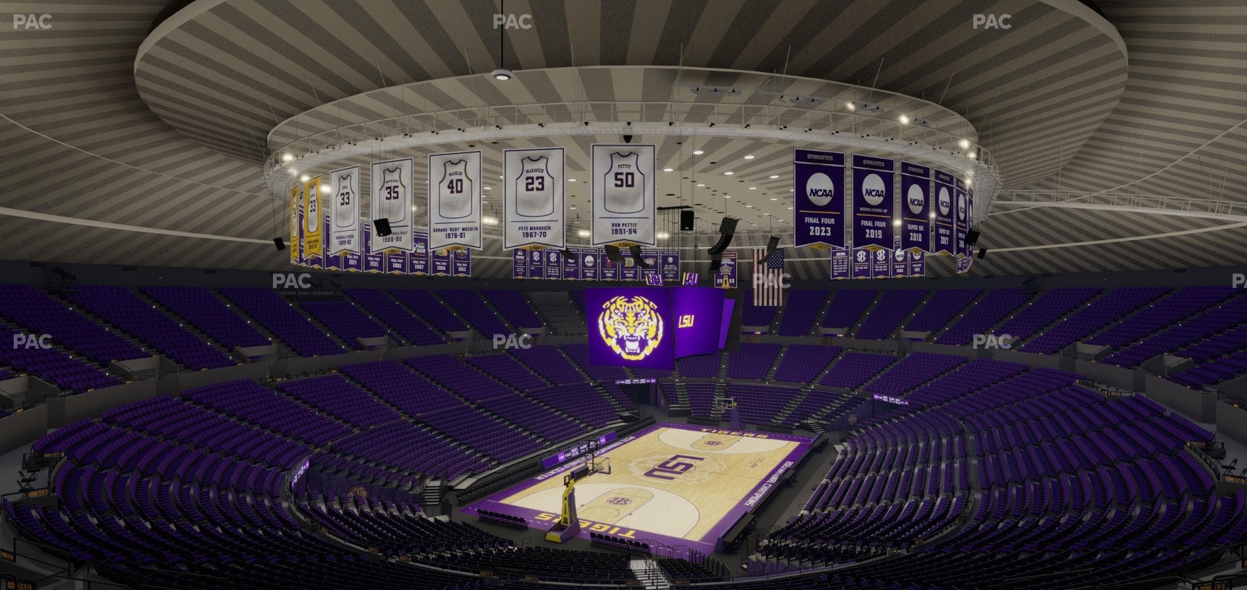 Pete Maravich Assembly Center - Section 314 Seat View
