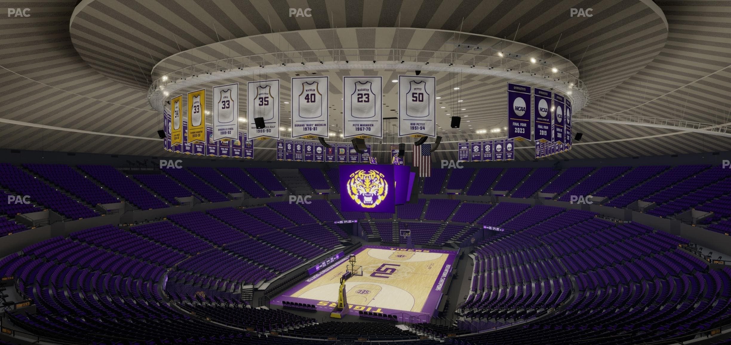 Pete Maravich Assembly Center - Section 315 Seat View