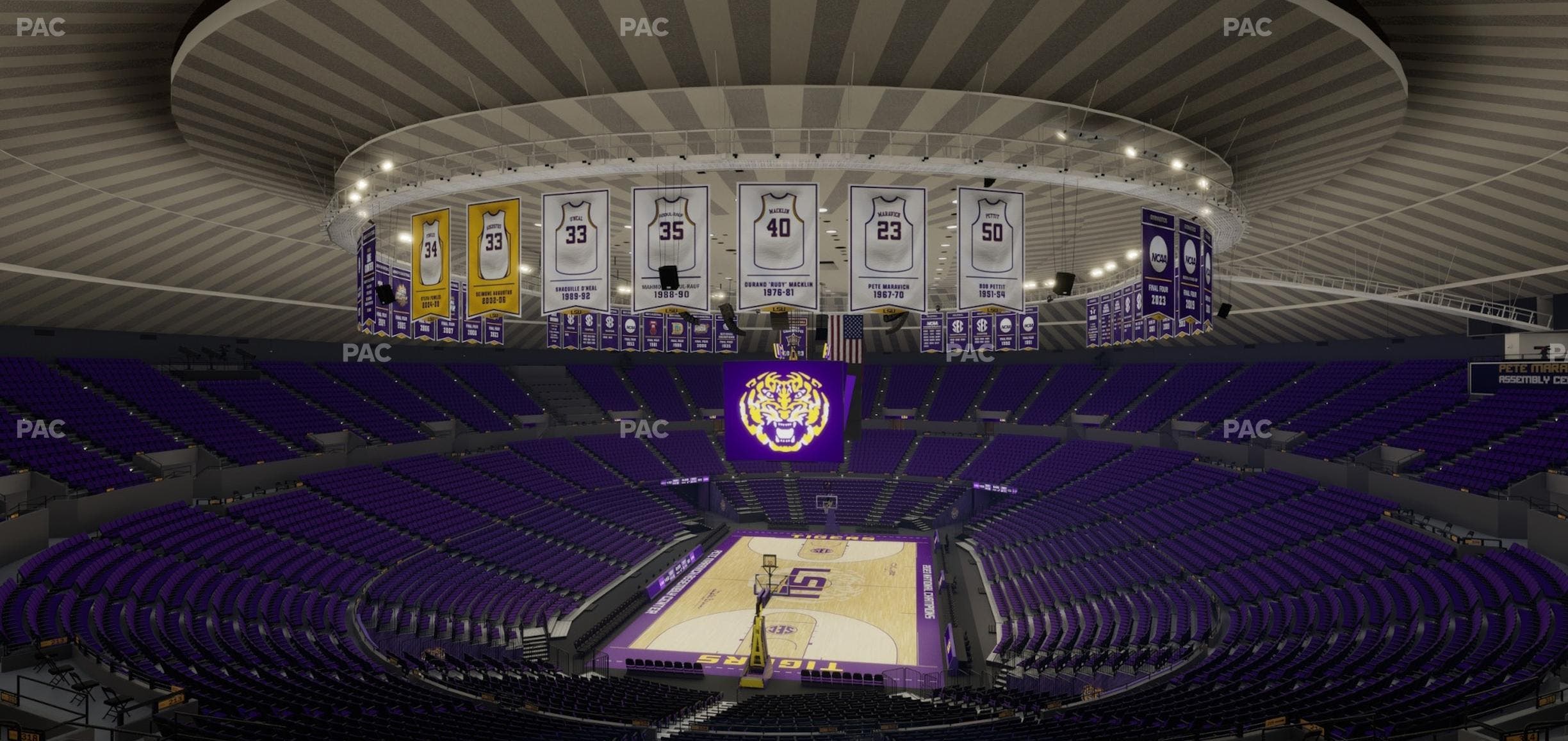 Pete Maravich Assembly Center - Section 316 Seat View