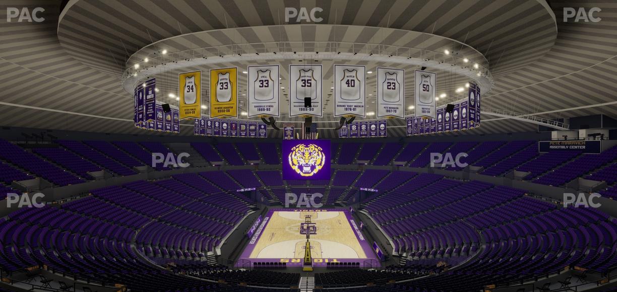 Pete Maravich Assembly Center - Section 317 Seat View