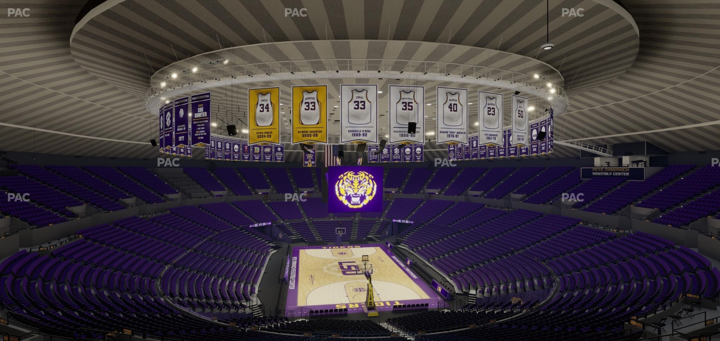 Pete Maravich Assembly Center - Section 318 Seat View