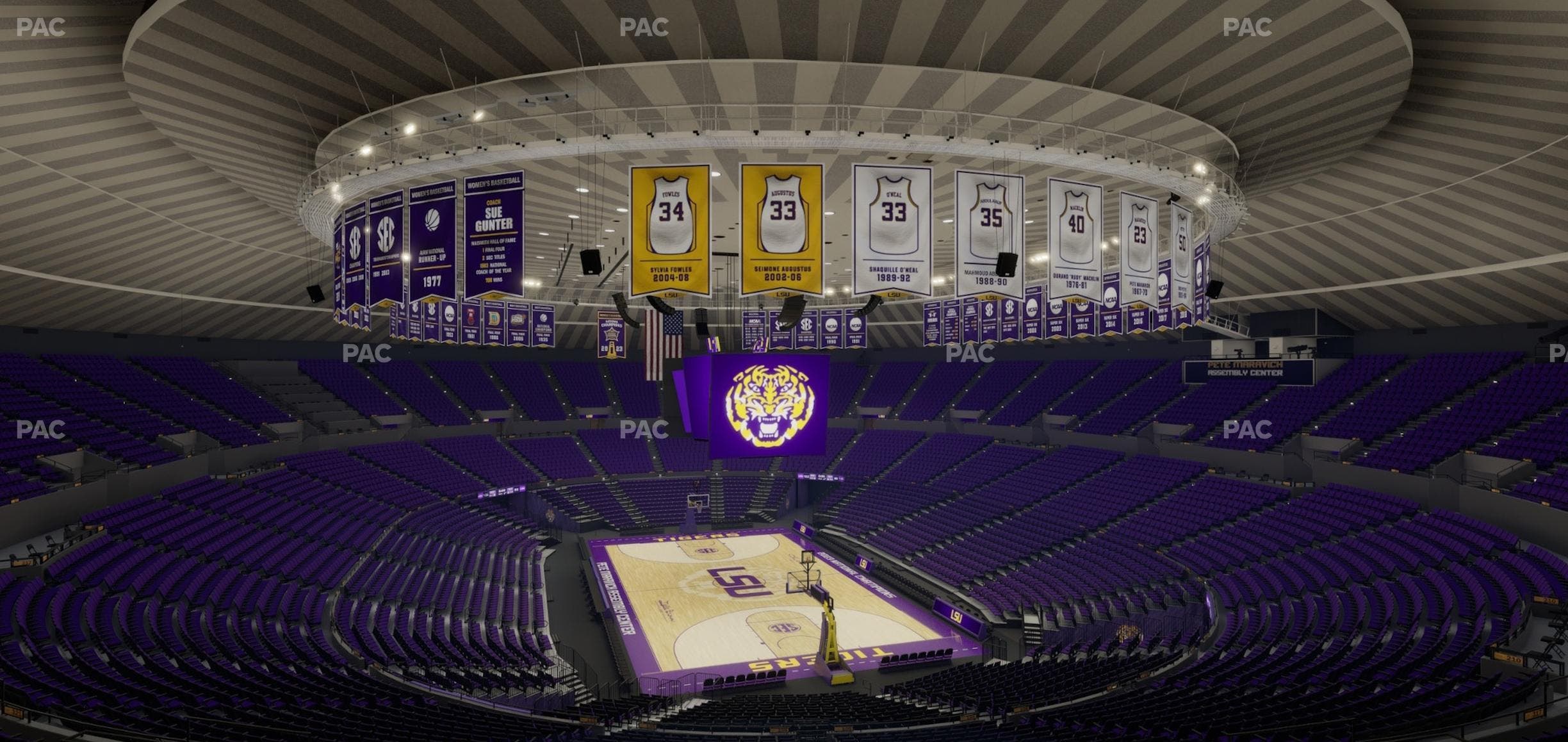 Pete Maravich Assembly Center - Section 319 Seat View