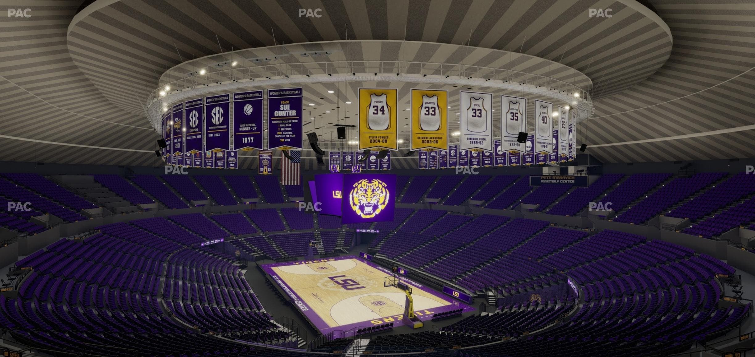 Pete Maravich Assembly Center - Section 320 Seat View