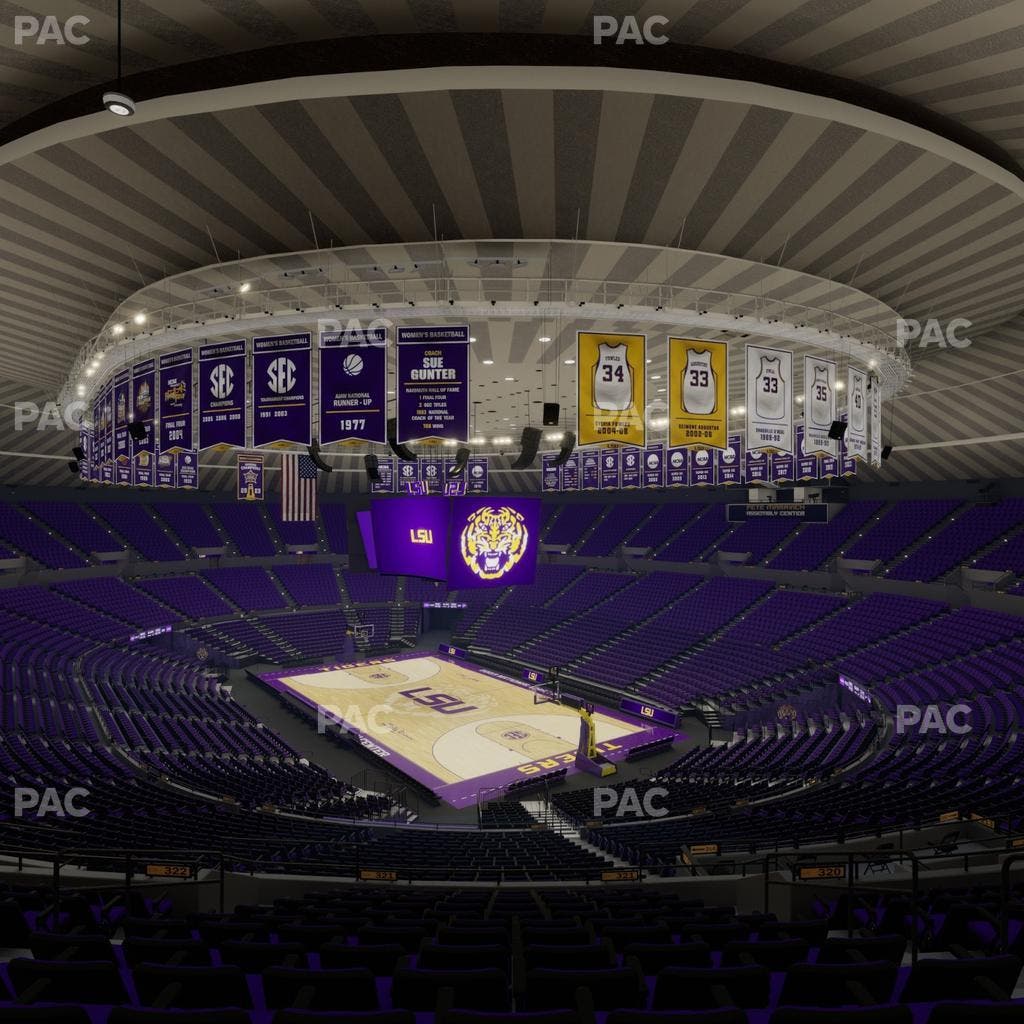Pete Maravich Assembly Center - Section 321 Seat View