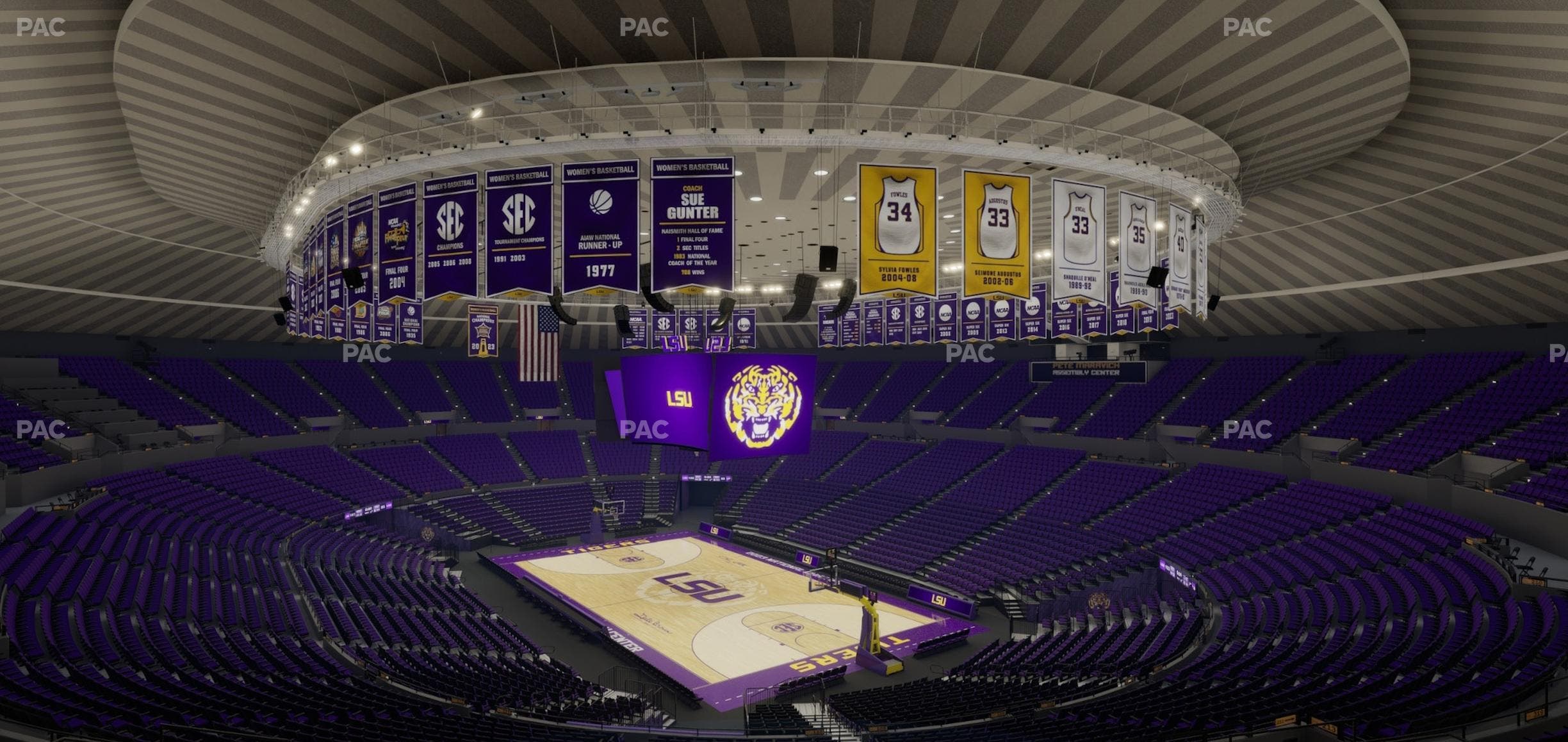 Pete Maravich Assembly Center - Section 321 Seat View
