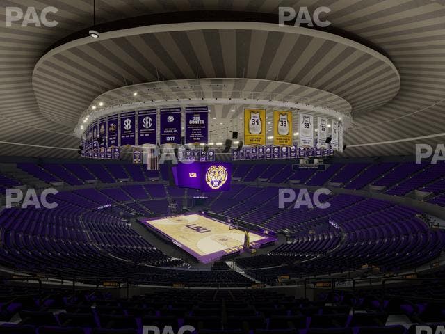 Pete Maravich Assembly Center - Section 321 Seat View Pete Maravich Assembly Center - Section 321 Seat View