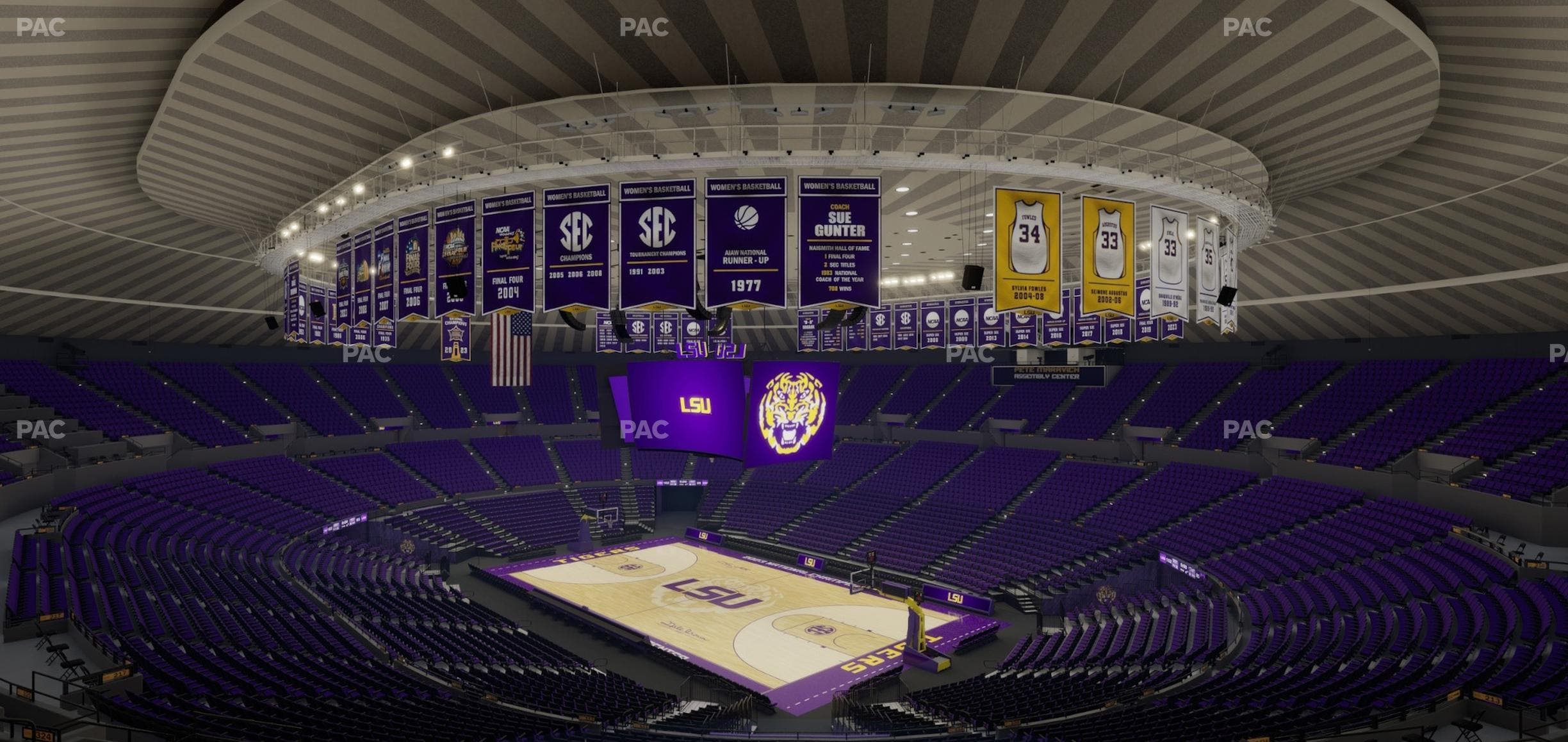 Pete Maravich Assembly Center - Section 322 Seat View