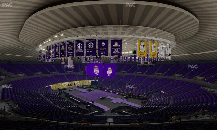 Pete Maravich Assembly Center - Section 322 Seat View