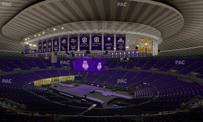 Pete Maravich Assembly Center - Section 323 Seat View