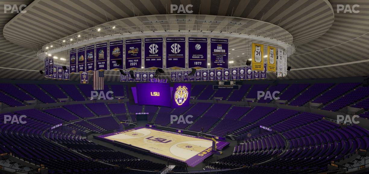 Pete Maravich Assembly Center - Section 323 Seat View