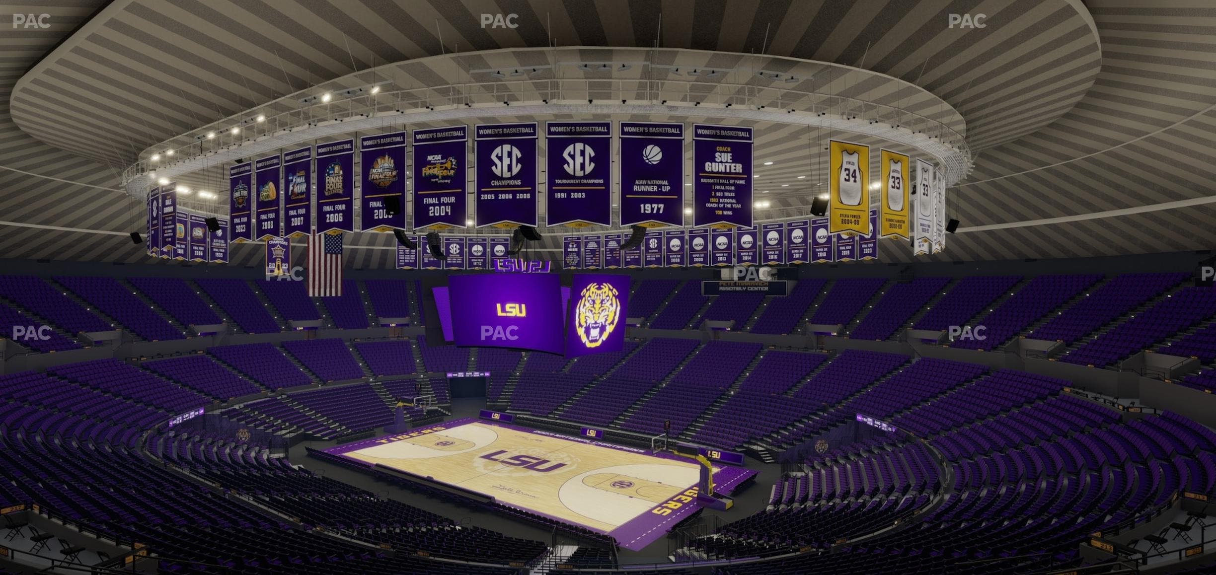 Pete Maravich Assembly Center - Section 323 Seat View