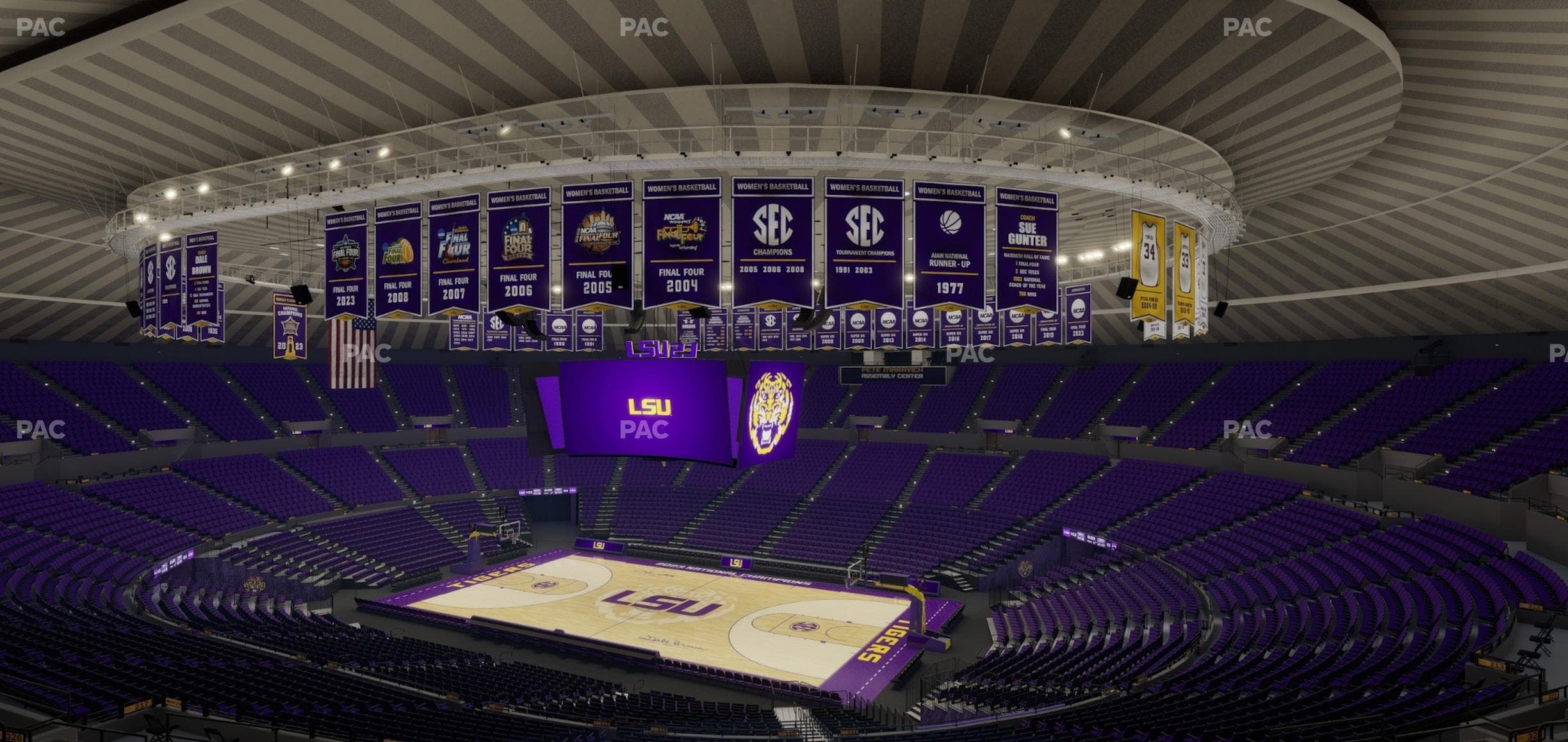 Pete Maravich Assembly Center - Section 324 Seat View