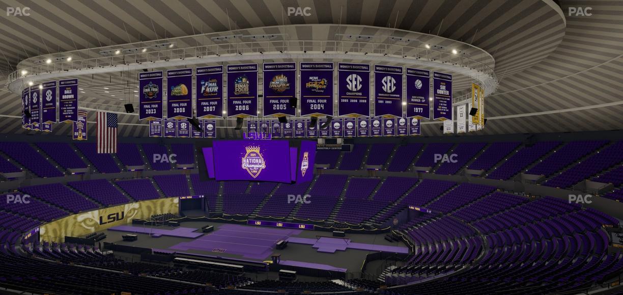 Pete Maravich Assembly Center - Section 325 Seat View