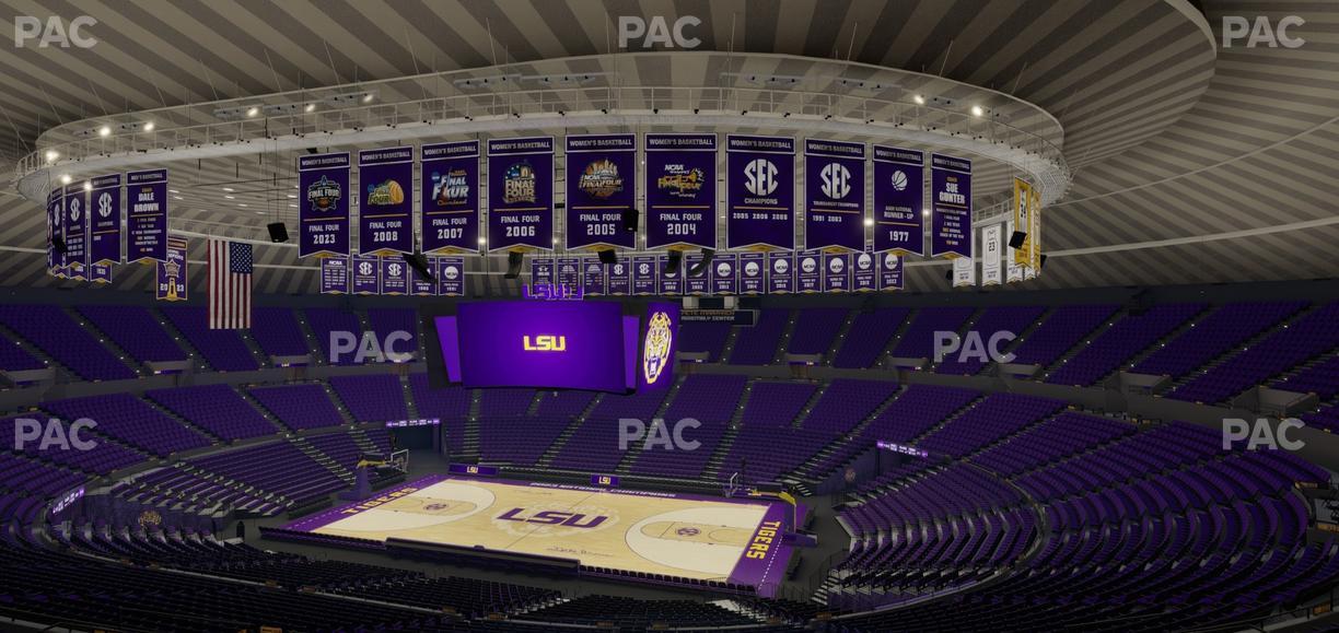 Pete Maravich Assembly Center - Section 325 Seat View