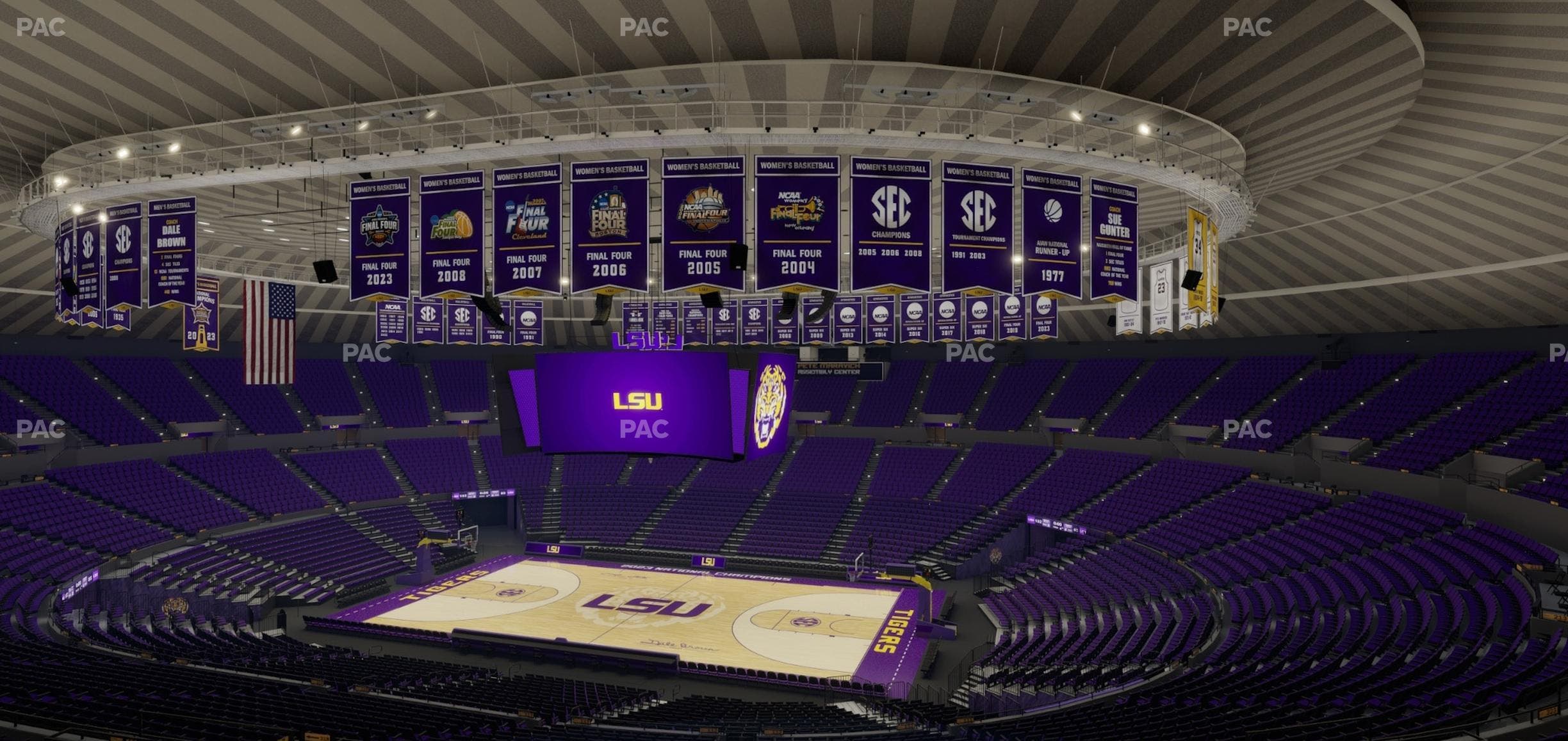 Pete Maravich Assembly Center - Section 325 Seat View