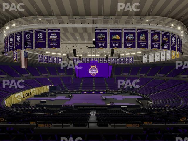 Pete Maravich Assembly Center - Section 328 Seat View