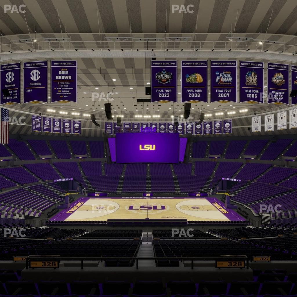 Pete Maravich Assembly Center - Section 328 Seat View