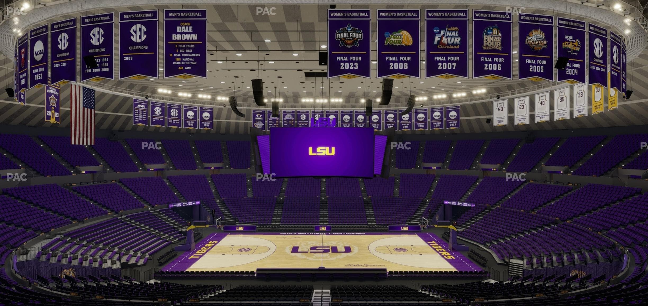 Pete Maravich Assembly Center - Section 328 Seat View