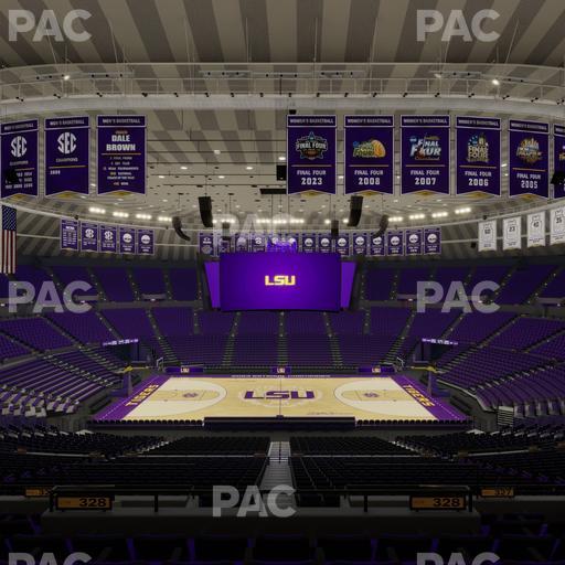Pete Maravich Assembly Center - Section 328 Seat View