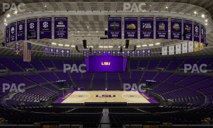 Pete Maravich Assembly Center - Section 328 Seat View