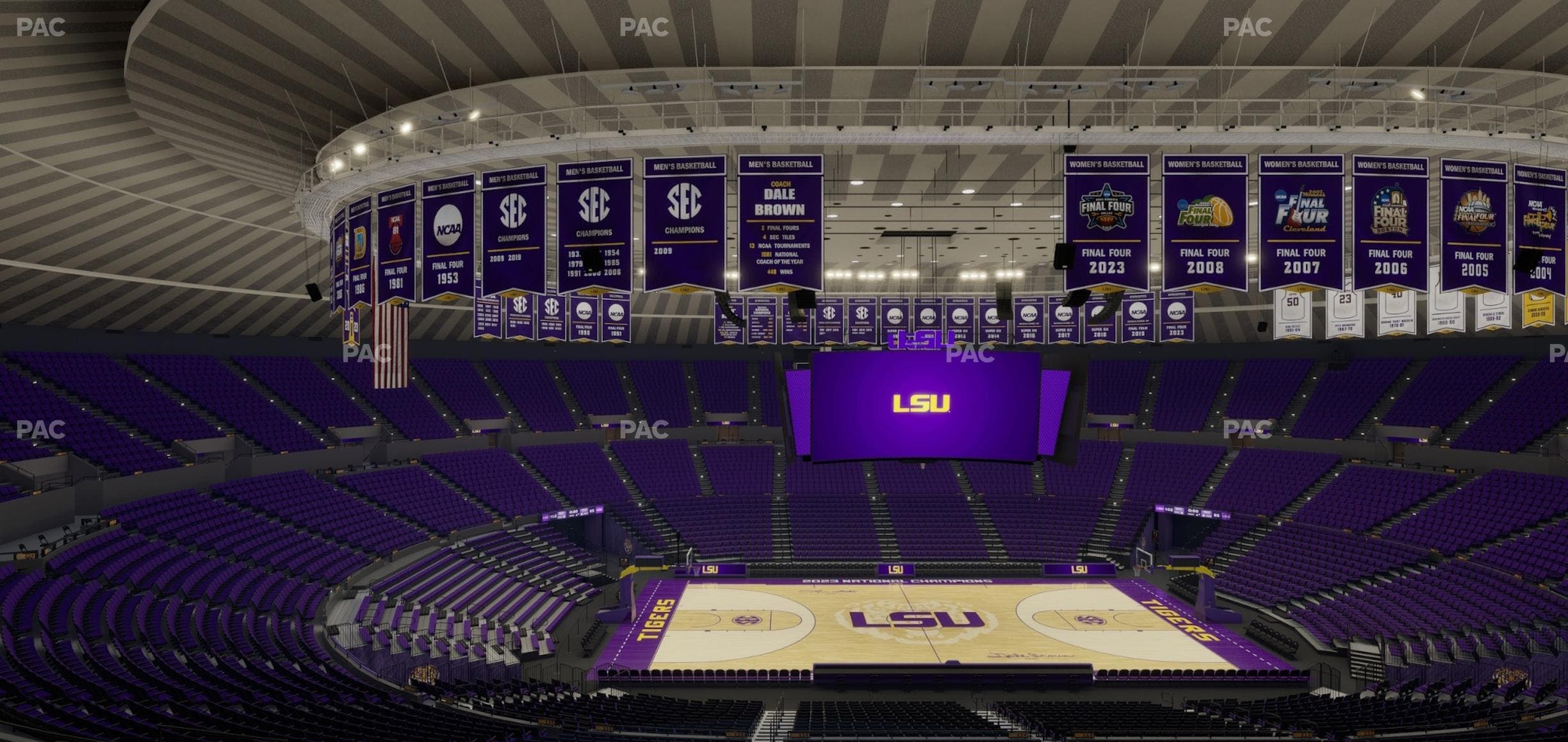 Pete Maravich Assembly Center - Section 329 Seat View