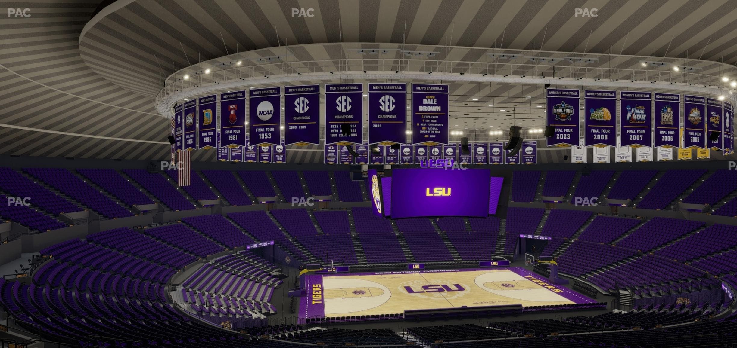 Pete Maravich Assembly Center - Section 330 Seat View